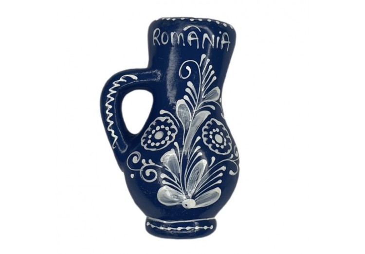 Magnet ceramic jumătate ulcică albastră (diverse modele)